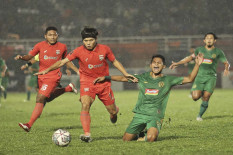 Pusamania Kawal Borneo FC di Kandang Barito Putera