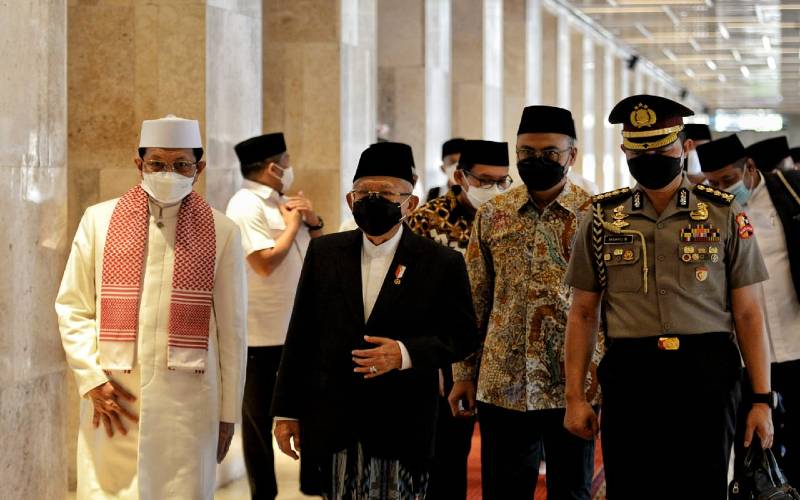Wapres Terima Risalah Umat Islam untuk Indonesia Lestari 