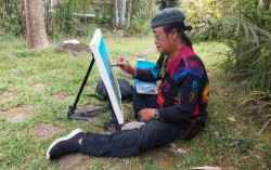 Kolaborasi 77 Seniman Sambut HUT RI ke-77