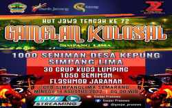 Pertunjukan Spektakuler Tersaji di Lapangan Pancasila Kota Semarang