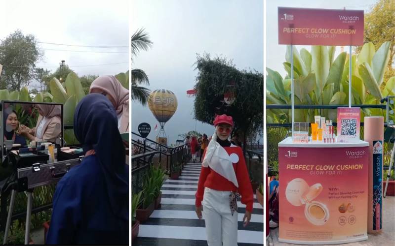 Menuju London Fashion Week, Wardah Gelar HEHA Sunset Fashion Week