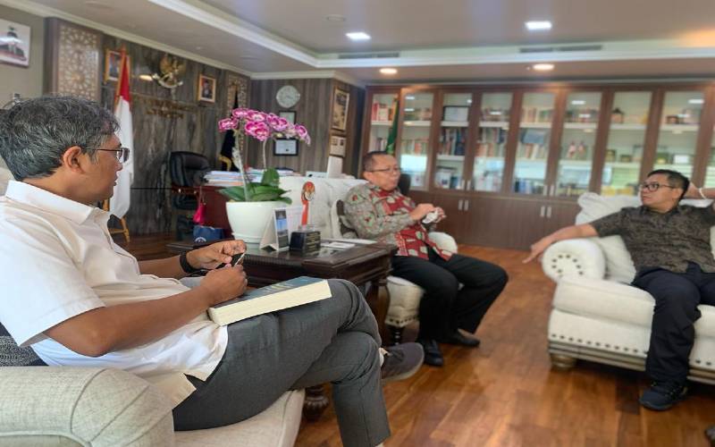 Dewan Pers Safari Reformulasi 14 Pasal RKUHP, Arsul Sani: Wajib Dibahas dalam Rapat DPR