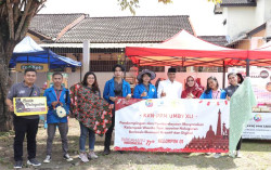Mahasiswa KKN UMBY Gelar Bazar UMKM lewat Pagelaran Gebyar 17 Agustus-an di Nologaten