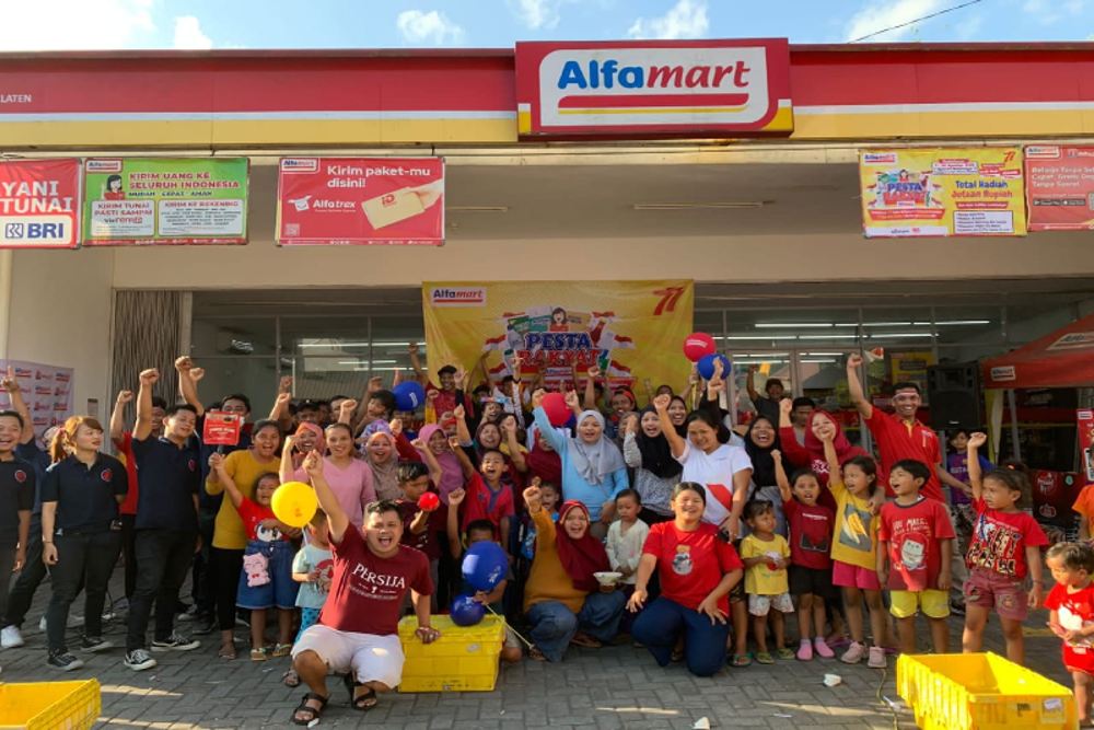 Meriahkan HUT RI, Pesta Rakyat Alfamart Diikuti Belasan Ribu Peserta