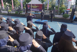 Sambut Puncak Peringatan HDKD ke-77, Kantor Imigrasi Yogyakarta Gelar Upacara