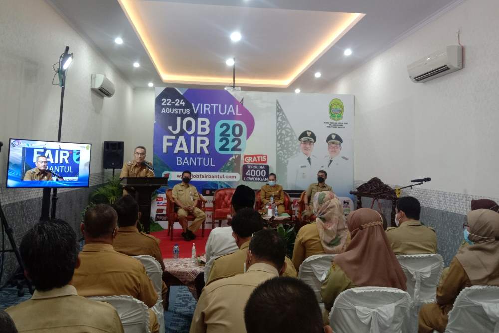 Bupati Bantul Yakin Job Fair dengan 5.900 Lowongan Bisa Turunkan Angka Pengangguran