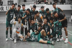 Jos! Tim Futsal Putra Sleman Berhasil Raih Emas