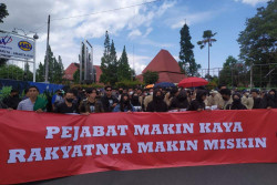 Tolak Kenaikan BBM, ARB Kembali Turun ke Jalan Jogja
