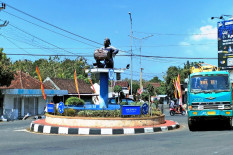 Patung Kendang di Gunungkidul Dipindah