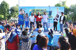 PLN Kenalkan Electrifying Lifestyle di Car Free Day Semarang