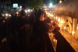 Respons Tragedi Kanjuruhan, Mahasiswa Gelar Aksi di Halaman Polda DIY, Ini Tuntutan Mereka