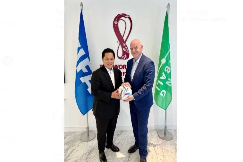 Pertemuan Erick Thohir dan FIFA Bahas Perbaikan Sepak Bola Indonesia