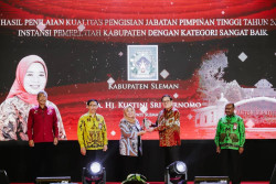 Pemkab Sleman Raih Predikat Sangat Baik dalam Anugerah Pengisian JPT