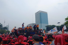 50.000 Buruh Geruduk Istana Negara Hari Ini, Bawa 6 Tuntutan