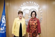 Bertemu Bos IMF, Sri Mulyani Sebut Indonesia Jadi Titik Terang Ekonomi Global