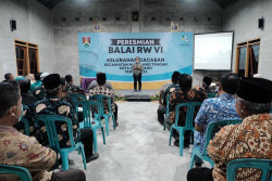 Wali Kota Magelang Resmikan Balai RW Hasil Kerja Kompak Pokmas 2 Cacaban