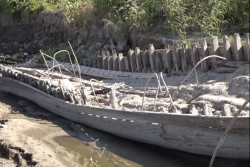 Sungai Mississippi Mengering, Bangkai Kapal Abad ke-19 Muncul