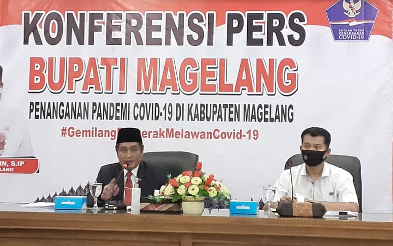 Realisasi Fisik Kegiatan Pemkab Magelang Baru 74%