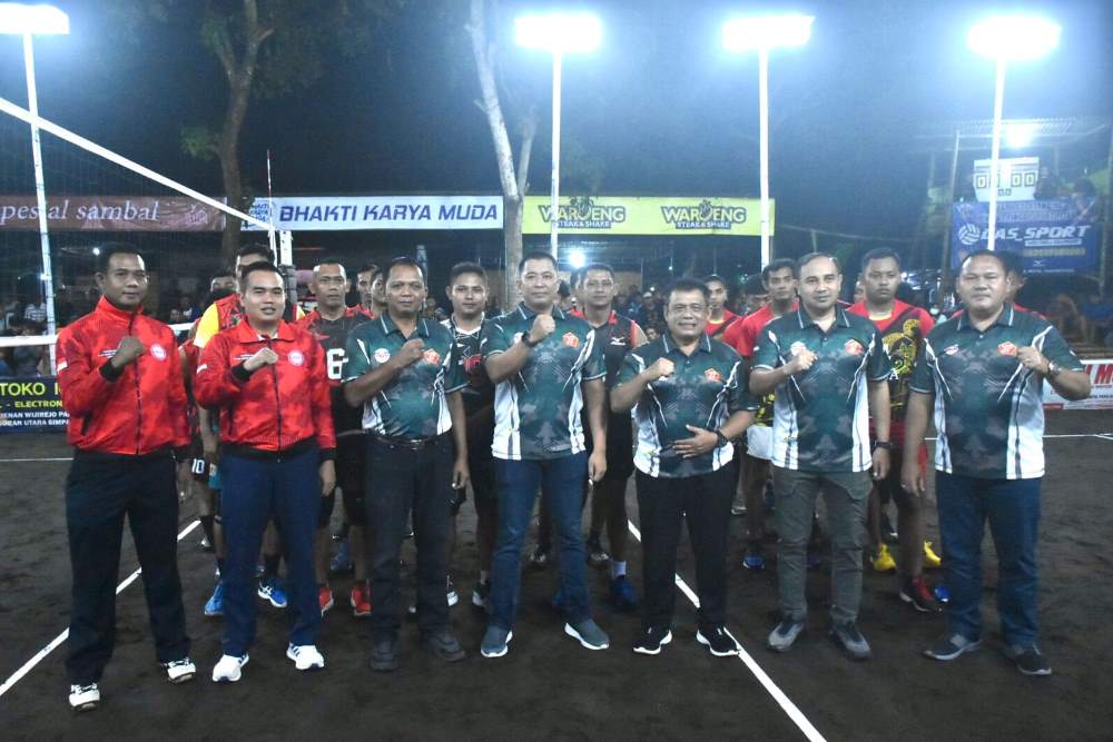 HUT Ke-77 TNI, Kodim Bantul Gelar Turnamen Bola Voli