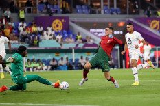 Portugal vs Ghana: Belum Ada Gol di Babak Pertama