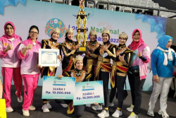 Diajeng Jogja Dance Crew, Sabet Juara I Nasional Lomba Senam Perwosi 
