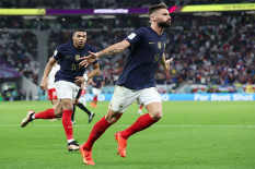 Babak Pertama, Giroud Bawa Prancis Unggul 1-0 Atas Polandia