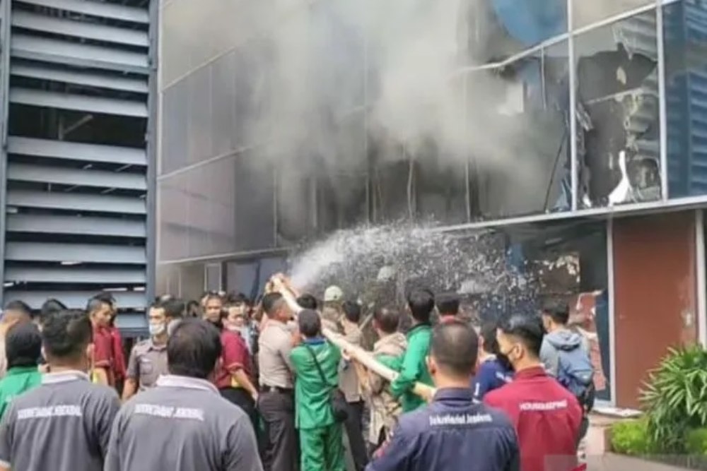 Korsleting Jadi Biang Gedung Kantor Kemenkumham Terbakar, Bagaimana Nasib Dokumen Penting?