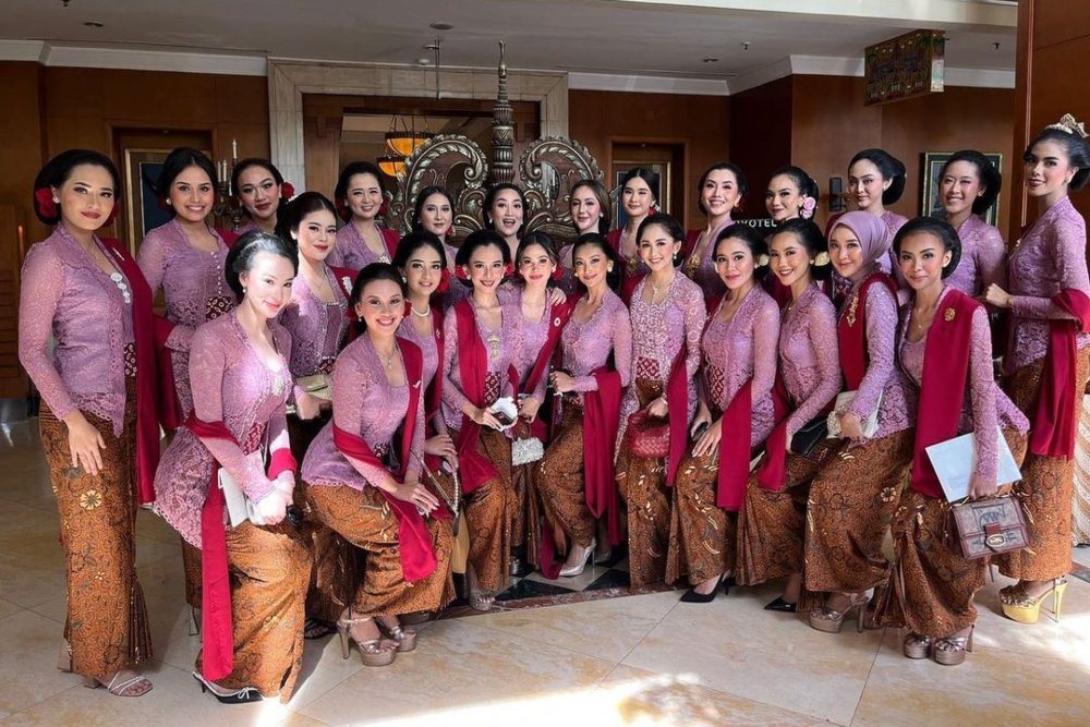 Cantiknya Finalis Putri Indonesia saat Jadi Brides Maid Pernikahan Kaesang-Erina