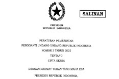 Jokowi Beri Jawaban Soal Pro Kontra Penerbitan Perppu Cipta Kerja