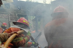 Diduga Korsleting, Rumah di Mlati Terbakar