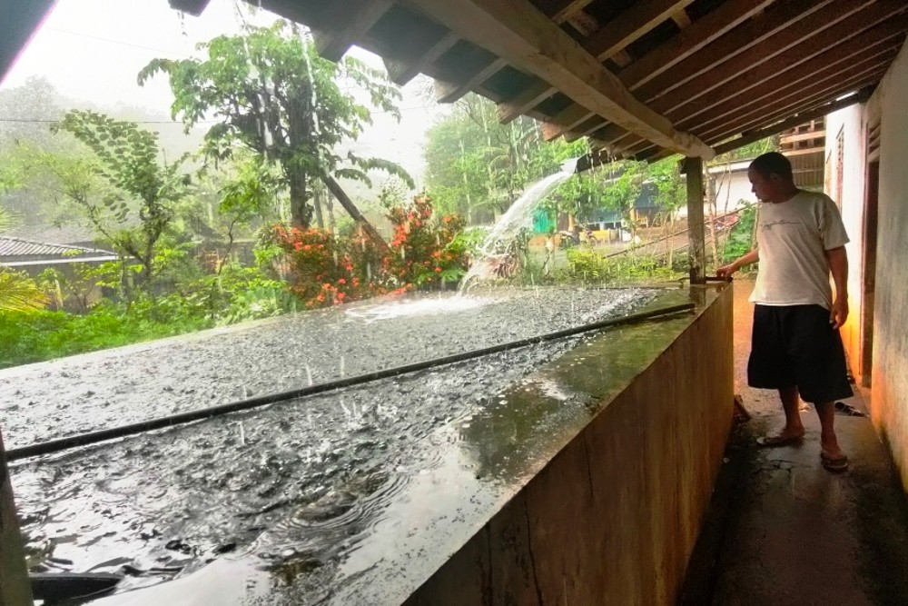 Warga Tepus Gunungkidul Minum Air Hujan karena Lebih Sehat dan Enak