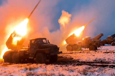 Rusia Serang 2 Gudang Amunisi dan Tewaskan Ratusan Prajurit Ukraina!