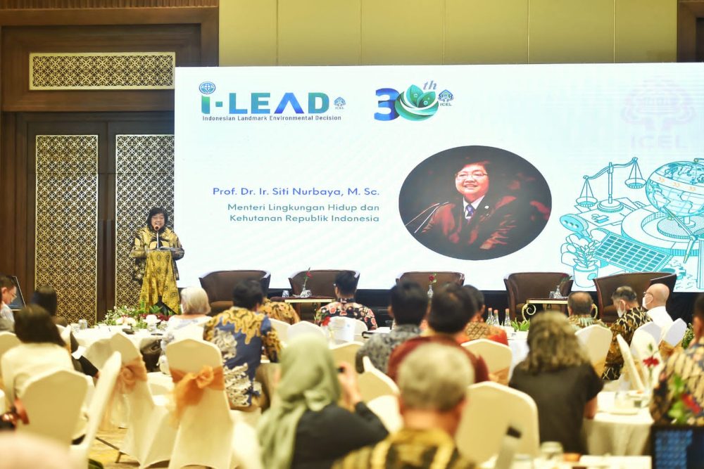 ICEL Luncurkan Portal I-Lead, Menteri LHK: Ini Penting bagi Perkembangan Hukum Lingkungan