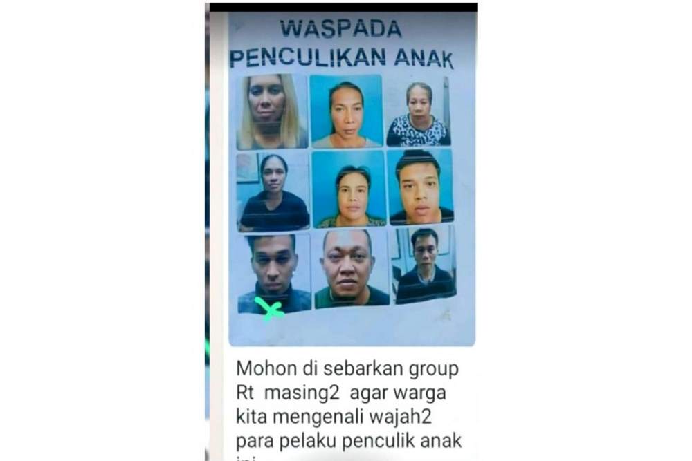 Viral Waspada Wajah Penculik Anak di Jogja, Begini Keterangan Polresta