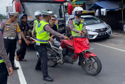 Ratusan Pemotor yang Konvoi dengan Knalpot Blombongan di Sleman Ditindak Polisi