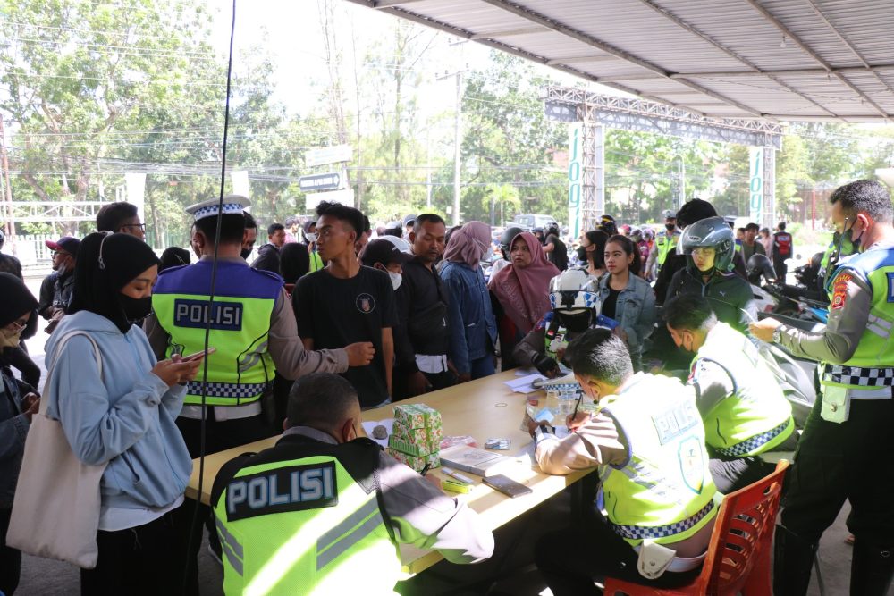 Selama Januari-Maret, Ada 2.000 Lebih Pengendara Kena Tilang di Bantul