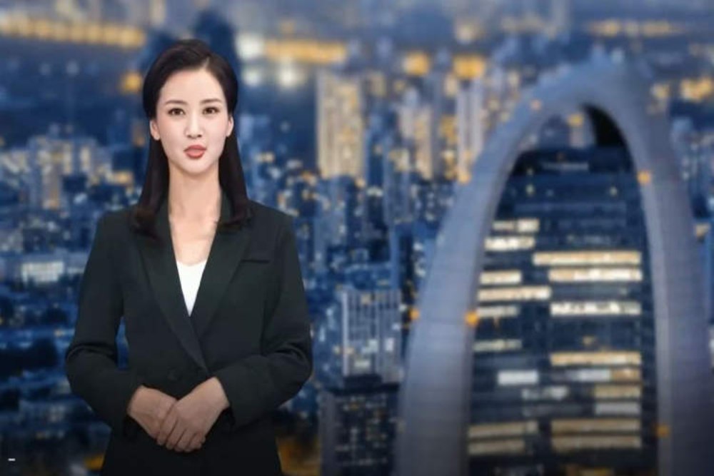 Mengejutkan! Penyiar di Kantor Berita Ini Ternyata Bukan Manusia