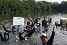 Lanjutkan Penghijauan, Epson Indonesia Tanam 6000 Pohon dan Rehabilitasi Mangrove