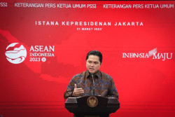 Erick Thohir Berjanji Jaga Amanah Presiden agar Indonesia Tidak Dikucilkan FIFA