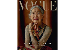 Ikonik, Seniman Tato Filipina Berusia 106 Tahun Jadi Bintang Sampul Majalah Vogue Tertua
