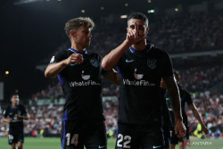Atletico Madrid Susah Payah Kalahkan 10 Pemain Rayo Vallecano