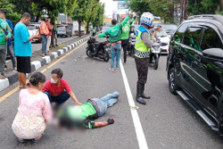 Driver Ojol Ditabrak Xenia di Jalan Solo, Begini Kondisinya