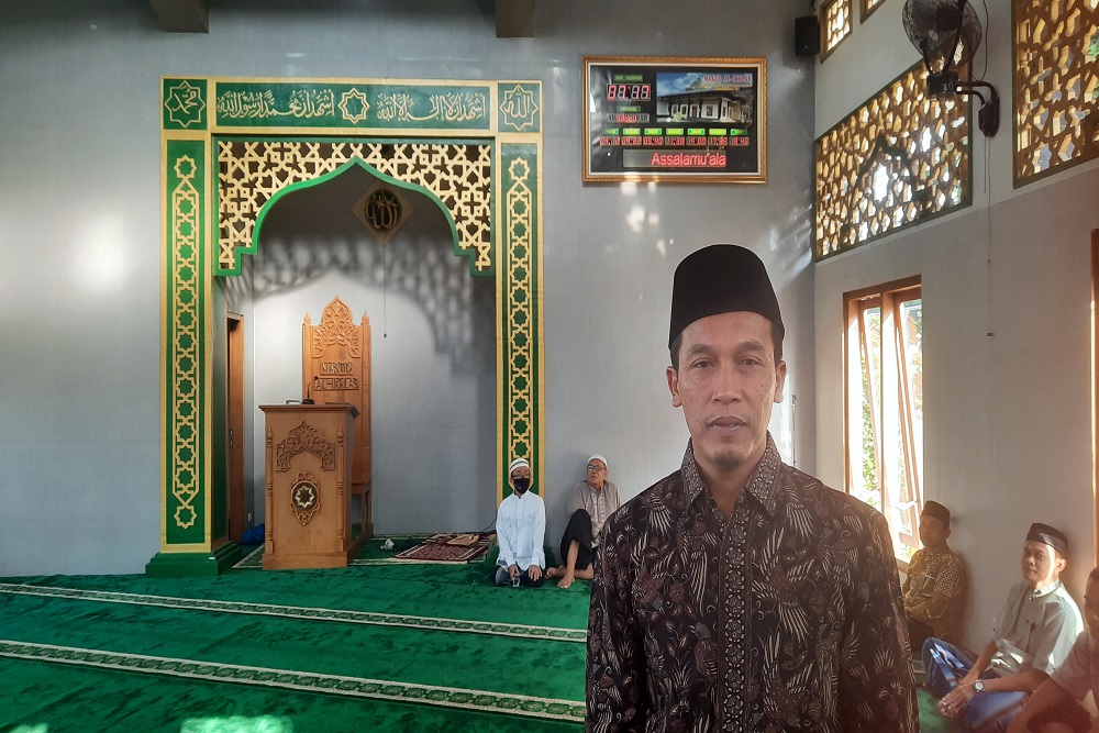 Takmir Masjid di Playen Beri Pesan Positif saat Salat Id Pagi Tadi