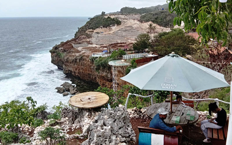 Kunjungan ke Tempat Wisata Gunungkidul Selama Libur Lebaran Masih Jauh dari Target