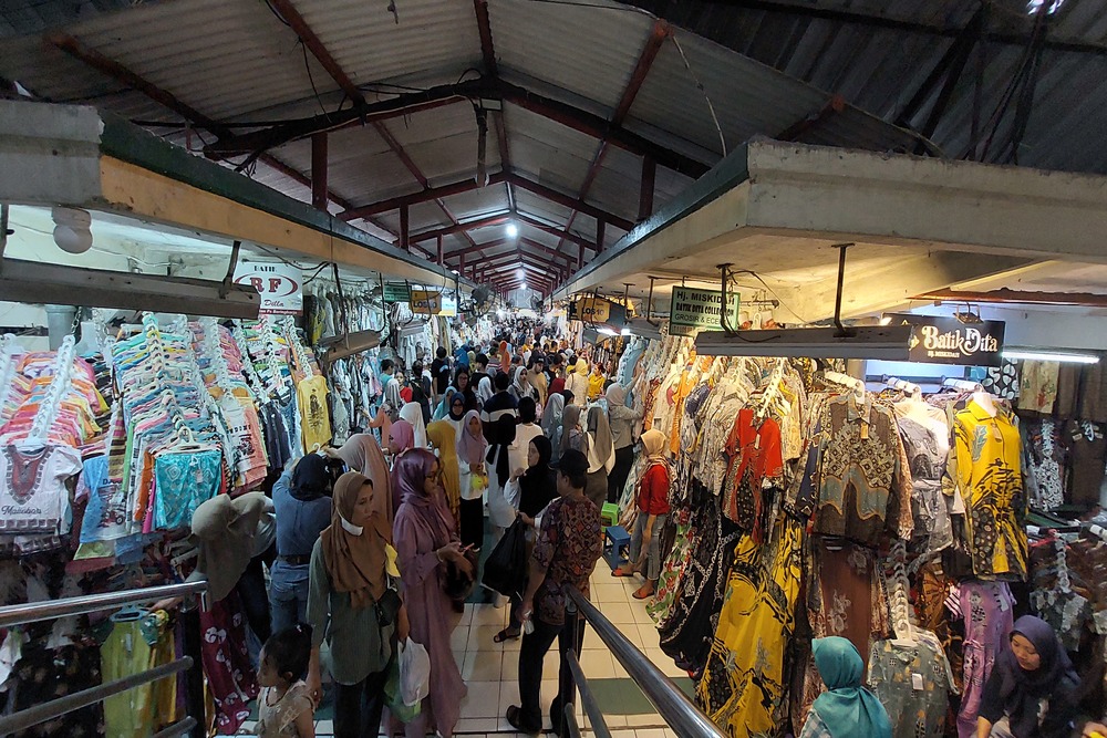 Pasar Beringharjo Jogja Hasilkan 2 Ton Sampah per Hari saat Libur Lebaran