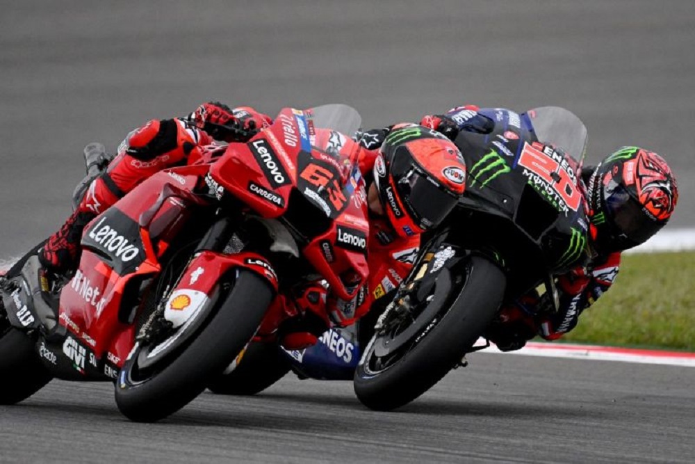 Kualifikasi MotoGP Prancis: Bagnaia Peringkat Pertama, Kalahkan Marquez