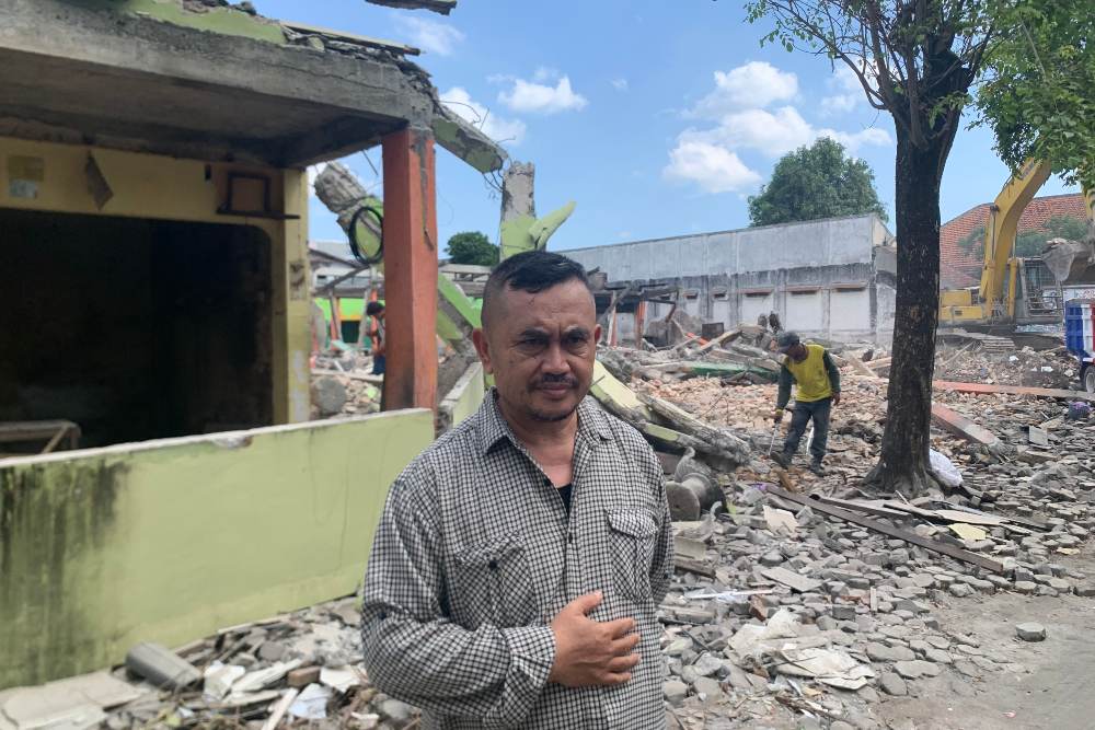 Pembangunan Pasar Sentul Masuk Tahap Land Clearing, Pedagang: Kian Cepat Makin Baik