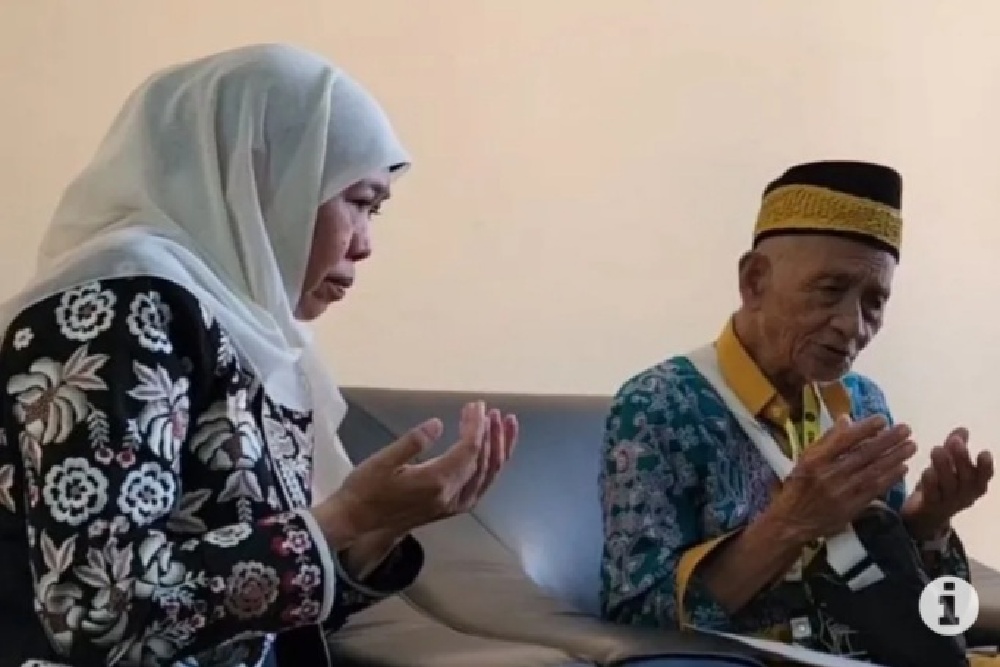 Cerita Mbah Harun Jemaah Calon Haji Berusia 119 Tahun Mendoakan Gubernur Jawa Timur