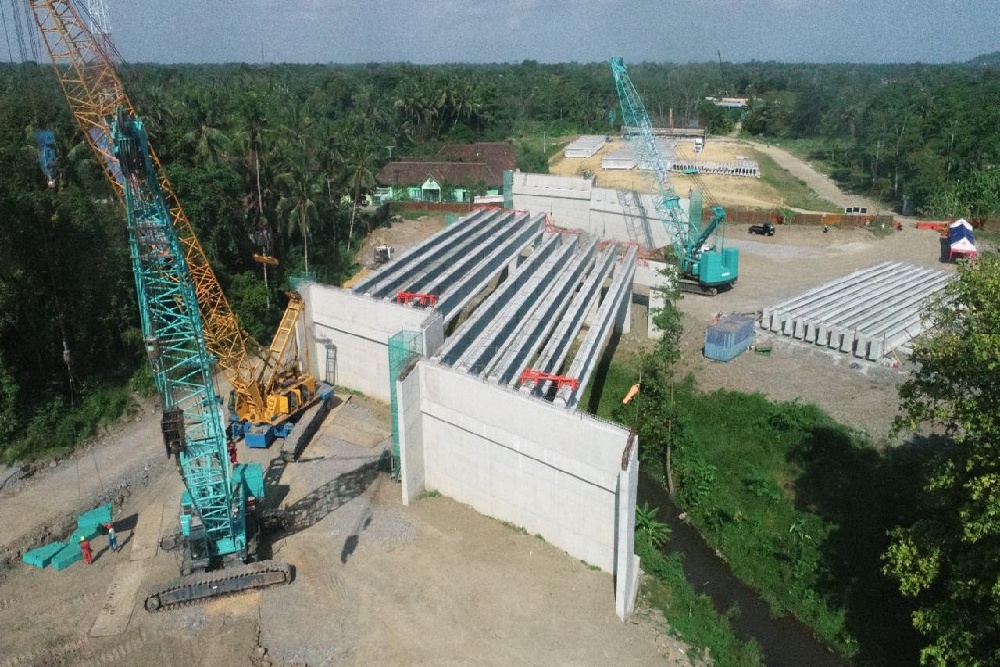 Begini Desain Erection Girder Tol Jogja Bawen untuk Selamatkan Aliran Selokan Mataram