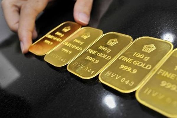 Harga Emas Antam Hari ini Turun Rp1.000 per Gram